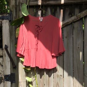 Mossimo Co Light Flowy Blouse